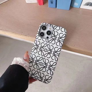 เคสโทรศัพท์มือถือหนัง ลาย Loewe หรูหรา สําหรับ iPhone 14 pro Max 13 12 pro Max 11 pro Max X XS Max XR 14 p