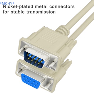 Mchy&gt; ใหม่ สายเคเบิลต่อขยาย DB9 Serial RS232 ตัวผู้ เป็นตัวเมีย สําหรับเครื่องแกะสลัก