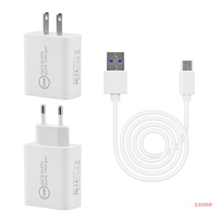 Zzz อะแดปเตอร์ชาร์จ USB Type C ปลั๊ก EU สําหรับ Avata 18W