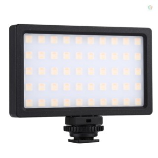 (adspth)RGB ไฟเติม Led 100 ดวง 800LM หรี่แสงได้ ขนาดพกพา สําหรับกล้อง DSLR สมาร์ทโฟน