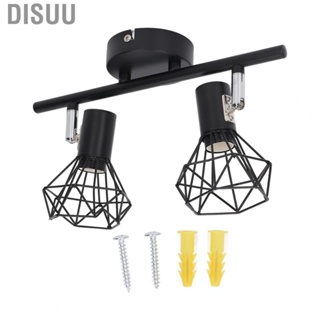 Disuu Home Ceiling Spot Light Fixture 2 Lights Track Holder 85‑265V