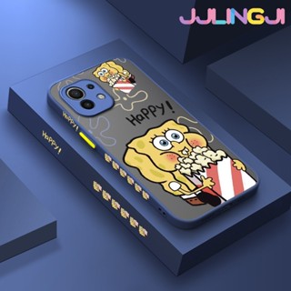 เคสโทรศัพท์มือถือ ซิลิโคนนิ่ม ใส กันกระแทก ลายการ์ตูนสพันจ์บ็อบ สําหรับ Xiaomi 11 11 Lite 4G 11 Lite 5G 11 Lite 5G Ne 11 Pro 11 Ultra