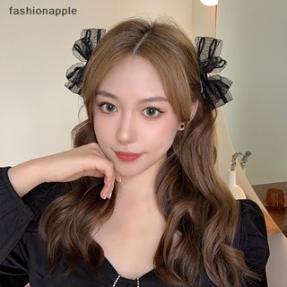 [fashionapple] ใหม่ เกาหลี ลูกไม้ โบว์ กิ๊บติดผม แฟชั่น สวยหรู หวาน กิ๊บ สําหรับผู้หญิง เด็กผู้หญิง เครื่องประดับผม ของขวัญ ใหม่ พร้อมส่ง