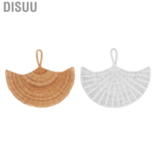 Disuu Rattan Fan Wall Decoration Northern Europe Style Woven Hanging US