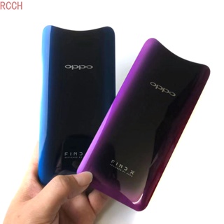 ใหม่ Bordeaux ฝาครอบแบตเตอรี่ 6.42 นิ้ว สีแดง สีฟ้า สําหรับ OPPO Find X