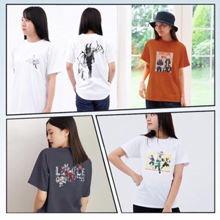 【พร้อมส่ง】U--T My Hero Academia Linkage เสื้อยืดแขนสั้น พิมพ์ลายอนิเมะ Weekly Shōnen JUMP Midoriya Izuku