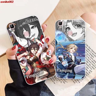 เคสโทรศัพท์มือถือ ลายรางดาว Honkai Tingyun สําหรับ Vivo V3 Max V5S V5 Lite X9 X9S V7 V9 X20 X21 X23 Y20 Y20i Y20S Y12S iQOO U1X Y30G Y11S Y20G Y73S S7E Plus 06