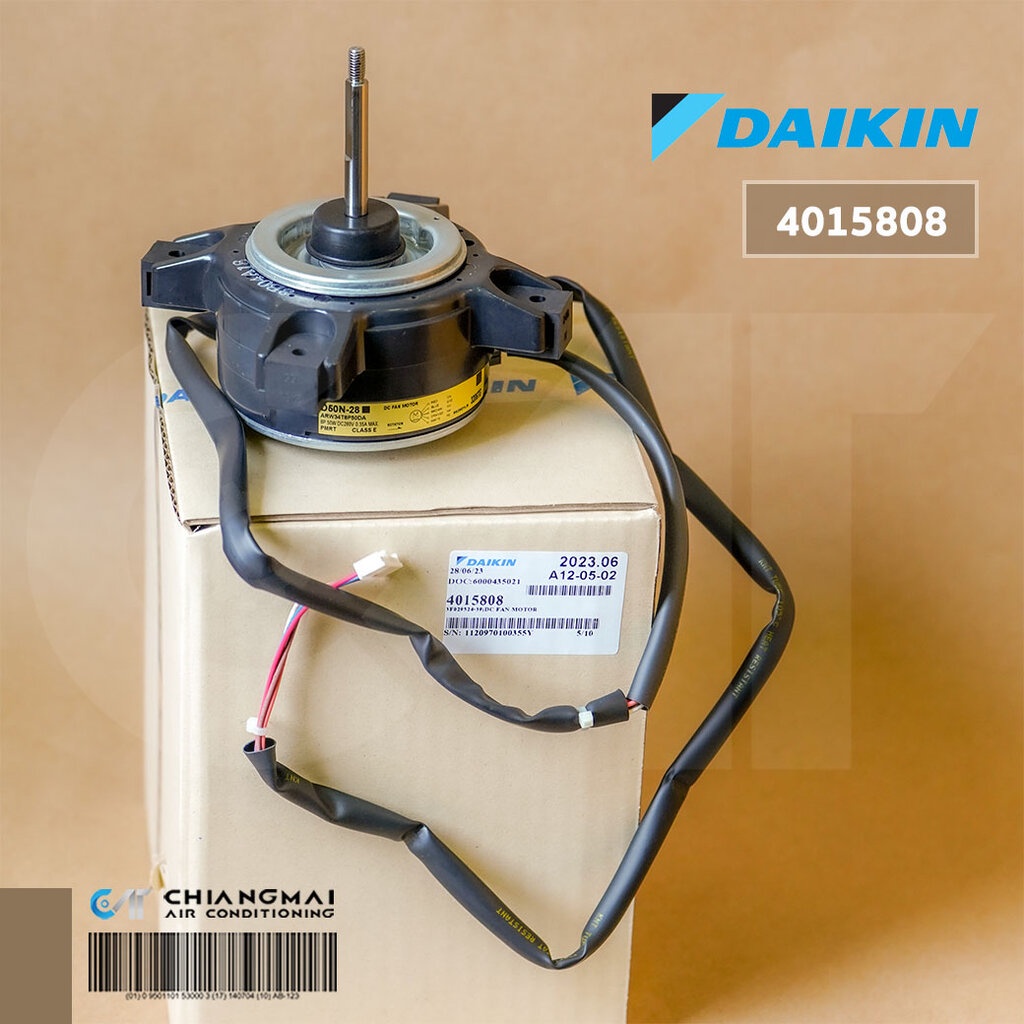 4015808 มอเตอร์แอร์ Daikin มอเตอร์แอร์ไดกิ้น มอเตอร์คอยล์ร้อน รุ่น RKD09GV2S อะไหล่แอร์ ของแท้เบิกศู