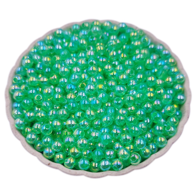 40-200ชิ้น4/6/8มิลลิเมตร เกี่ยวกับ สีหลวมลูกปัดเครื่องประดับทําอะคริลิโปร่งใส ทําเอง หัตถกรรมรอบสร้อยคอสร้อยข้อมือ - รูปที่ 5