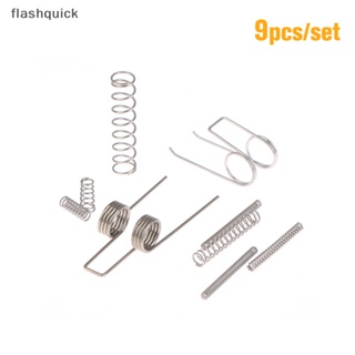 Flashquick 9 ชิ้น / เซต 223 / 5.56 หมุดล่างสปริงหยุดสปริงเครื่องมือ AR สปริงพินอุปกรณ์เสริมดี