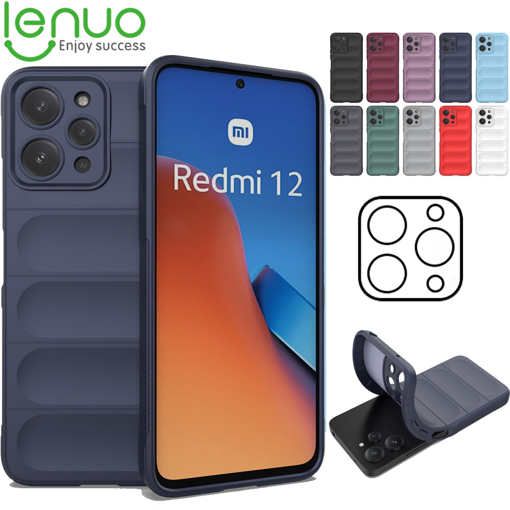 Lenuo นุ่มเคสโทรศัพท์สําหรับ Xiaomi Redmi Note 14 13 Pro+ Pro Plus 5G 4G Case ปลอกซิลิโคนกันกระแทกป้องกันสีทึบปกหลัง
