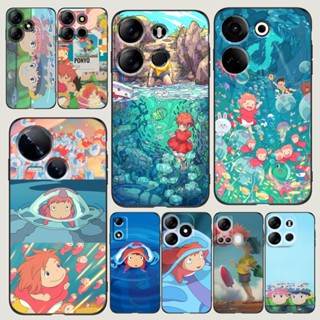 เคสโทรศัพท์มือถือ ลายการ์ตูน Ponyo on the Cliff สําหรับ ITEL VISION 5 P40 S18 A60 A18