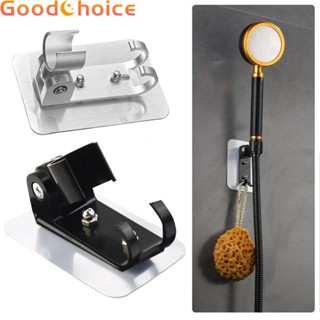 【Good】Shower Head Holder 1pcs Adjustable Bracket Black Holder Shower Head Silver【Ready Stock】