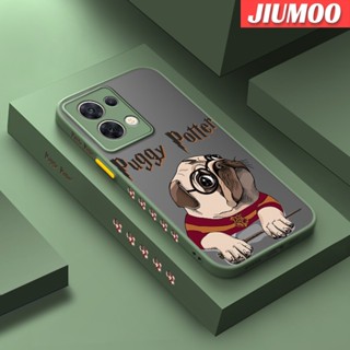 สําหรับ OPPO Reno 8 Reno8 Reno 8 Pro 5G เคสการ์ตูน Puggy ดีไซน์ใหม่ บาง ฝ้า แข็ง เคสโทรศัพท์ ขอบนิ่ม ซิลิโคน กันกระแทก รูปแบบปลอก