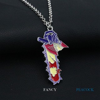 Fancy PEA ใหม่ สร้อยคอโซ่ จี้รูปการ์ตูนอนิเมะ Pochita Makima น่ารัก เครื่องประดับแฟชั่น ของขวัญ สําหรับผู้ชาย ผู้หญิง