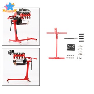[Edstars] อุปกรณ์ขาตั้ง สเตนเลส หมุนได้ น้ําหนักเบา สําหรับซ่อมแซมเครื่องยนต์ V8 SCX10