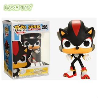 โมเดลฟิกเกอร์ รูปการ์ตูนอนิเมะ Nkodok Funko Pop Sonic The Hedgehog เหมาะกับของขวัญ สําหรับตกแต่ง