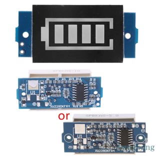 Bang โมดูลทดสอบความจุแบตเตอรี่ลิเธียม 3 7V 4 2V หน้าจอสีฟ้า