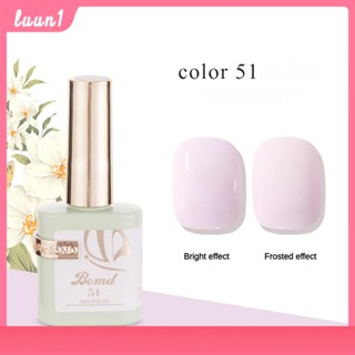 Bomd Nail Polish Uv Gel L051-l088 2023 New Phototherapy Nail Polish Gel Manicure Shop Dedicated Popular Ice Transparent Nude White Gel COD