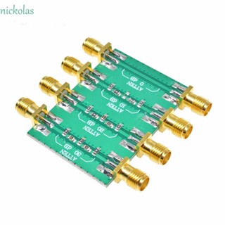 NICKOLAS Rf หัวเชื่อมต่อพาวเวอร์ซัพพลาย DC--4.0GHz 50Ω 0dB 10dB 20dB 30dB