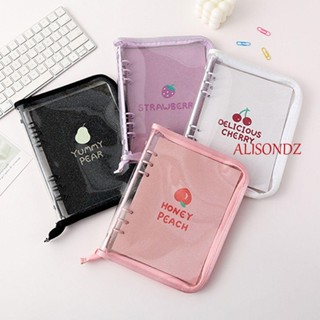 ALISONDZ สมุดอัลบั้มรูปภาพ โปสการ์ด โฟโต้การ์ด แบบมีซิป DIY