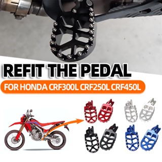 ที่พักเท้า อุปกรณ์เสริม สําหรับรถจักรยานยนต์ Honda CRF250L CRF250M CRF250 RALLY CRF 250 M CRF250 L 2017 2018