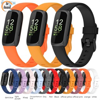 【IS】สายนาฬิกาข้อมือ พร้อมหัวเข็มขัดโลหะ แบบเปลี่ยน สําหรับ Fitbit Inspire3 Smartwatch