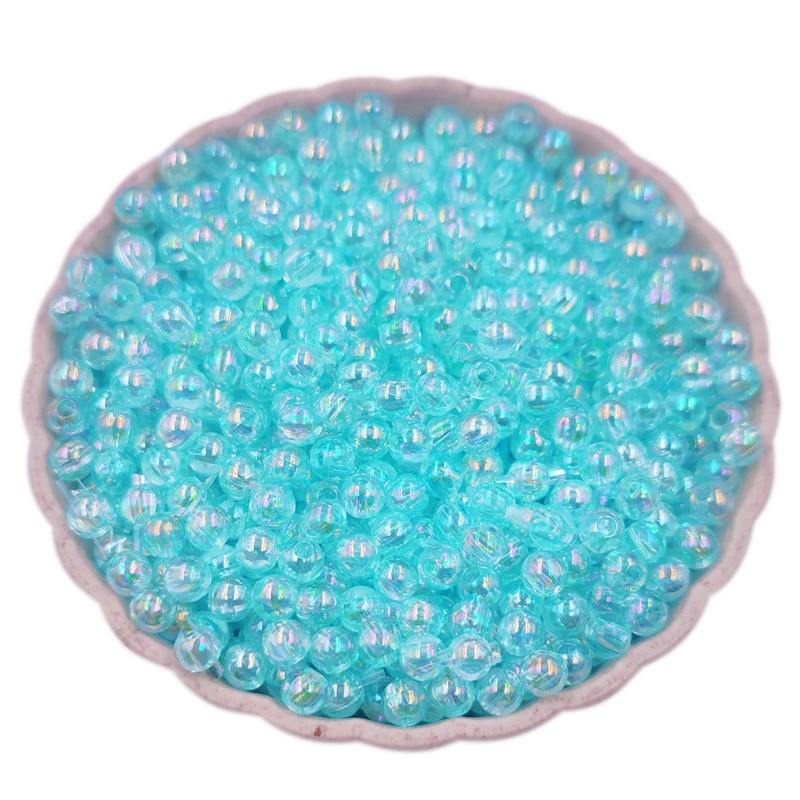 40-200ชิ้น4/6/8มิลลิเมตร เกี่ยวกับ สีหลวมลูกปัดเครื่องประดับทําอะคริลิโปร่งใส ทําเอง หัตถกรรมรอบสร้อยคอสร้อยข้อมือ - รูปที่ 6