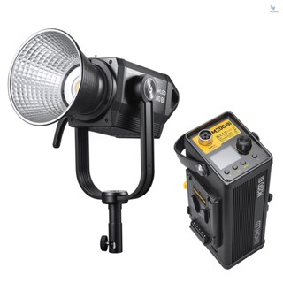 {fash} Godox M200Bi ไฟเติมแสงวิดีโอ LED 230W 2800K-5600K หรี่แสงได้ 21 FX CRI96+ TLCI97+ เมาท์โบเวน รองรับแอปมือถือ 2.4