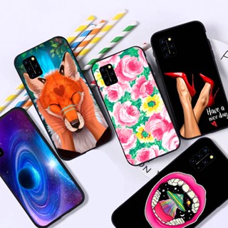 Umidigi A11 เคสโทรศัพท์ TPU นิ่ม ลายดอกไม้ อนิเมะ สุดเท่