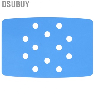 Dsubuy HD Shower Chair Cushion  Fixed Keep Warm EVA Blue Perforation Design Port(N