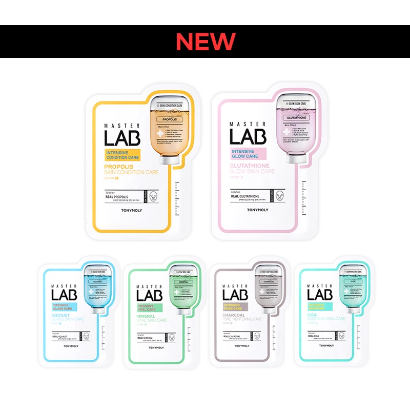 [NEW] TONYMOLY Master Lab Mask Sheet 19g