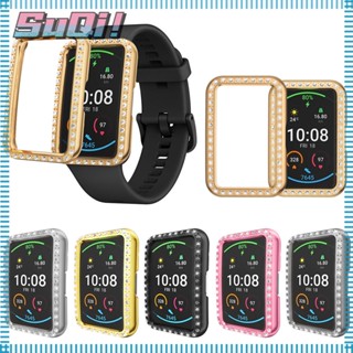 SUQI เคสกันชน PC สําหรับ Huawei Watch Fit