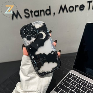 เคสโทรศัพท์มือถือ ซิลิโคนนุ่ม ใส ลายก้อนเมฆ ดวงจันทร์ สําหรับ Redmi A1 Redmi A2 Redmi 9A Redmi 9C Redmi 9T Redmi 10 Redmi 10C Note 9S Note 11S 4G Note 9 Pro 4G Redmi 11 Prime 5G