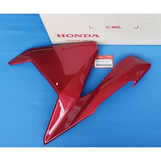 64501-K60-T00ZAฝาครอบไฟหน้าขวาแท้HONDA Click 125i ปี2015-2019 สีแดง อะไหล่แท้ศูนย์HONDA()1ชิ้น