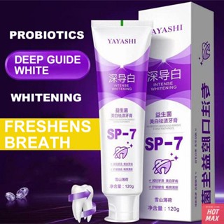 SP4 Shark Probiotic Whitening Teeth Enzyme Toothpaste Probiotics Whitening And Stain Removing Toothpaste Fresh Breath Removing Odor [hotmax]