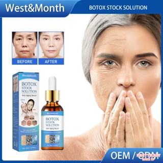 WEST&amp;AMS Facial Serum Tmonth Botox Original Liquid Moisturizes Moisturizes And Softens The Skin Desalinates the Fine Lines, Facial Essence Original Liquid [prettylady]