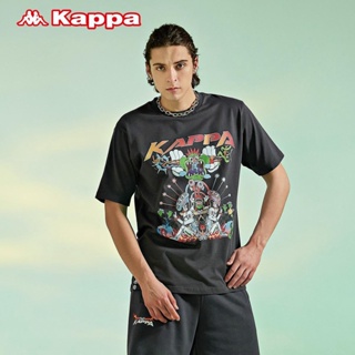 เสื้อยืดแขนสั้น พิมพ์ลาย Kappa Player Series Xie Gong สําหรับผู้ชาย และผู้หญิง