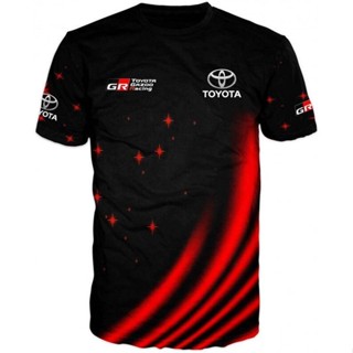 เสื้อยืด พิมพ์ลาย Toyota GR Gazoo Racing 3 มิติ ไม่ซ้ําใคร