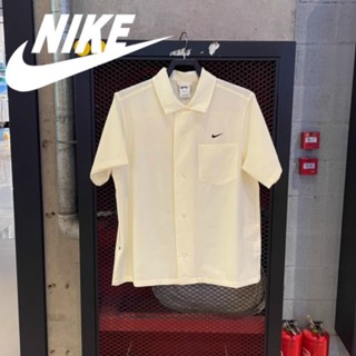 Nike เสื้อเชิ้ต ของแท้ 100% &amp; เสื้อเบลาส์ คอลเลกชันภาพจริง! ใหม่ เสื้อยืดโปโลลําลอง แขนสั้น ปักลาย สไตล์บูติก แห้งเร็ว แฟชั่นฤดูร้อน สําหรับทุกเพศ DV9074-113