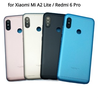 อะไหล่ถาดโลหะ ด้านหลัง สําหรับ Xiaomi Mi A2 Lite Redmi 6 Pro