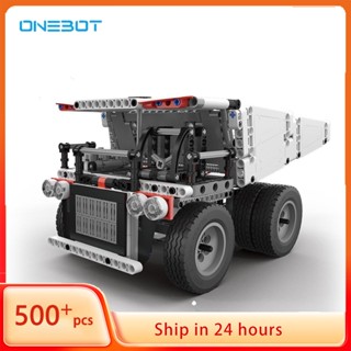 Onebot บล็อคตัวต่อรถบรรทุก รถของเล่นจําลอง ของขวัญ สําหรับเด็ก และผู้ใหญ่