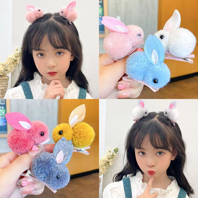 กิ๊บติดผม ลายการ์ตูนกระต่ายน่ารัก สําหรับเด็กผู้หญิง