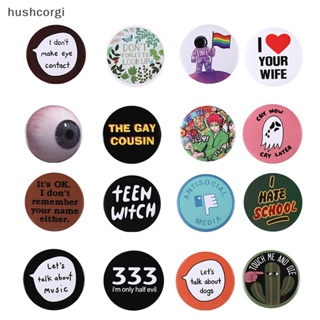 [hushcorgi] ใหม่ พร้อมส่ง เข็มกลัด ลายการ์ตูน 28 แบบ สําหรับตกแต่งปกเสื้อ