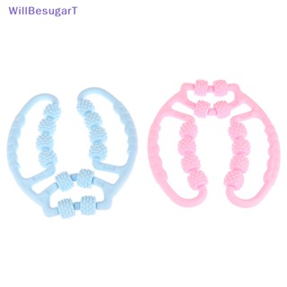 [WillBesugarT] ลูกกลิ้งนวดขา ผ่อนคลาย สวยงาม สําหรับเล่นโยคะ [ใหม่]