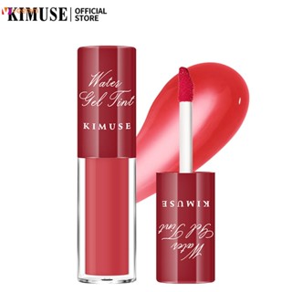 Kimuse Makeup Lip Dye, Rouge Water, ทาง่าย, ลิปกลอสเนื้อแมท, ลิปกลอส, ไม่เลอะง่ายด้วย Cup Lipstick veemm