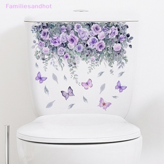 Familiesandhot&gt; สติกเกอร์ติดผนัง ลายดอกไม้ พืชสีเขียว หลายชนิด ตกแต่งห้องน้ํา ห้องนั่งเล่น ตู้ บ้าน กาวในตัว ภาพจิตรกรรมฝาผนังอย่างดี