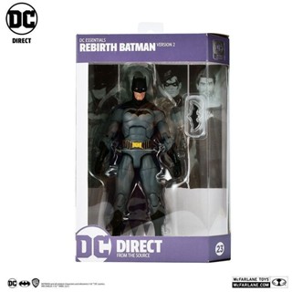 [พร้อมส่ง] ฟิกเกอร์ McFarlane McFarlane Direct DC Reborn Batman สําหรับตกแต่ง ASEJ