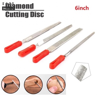 ⭐24H SHIPING ⭐6inch Flat/Half Round/Triangle Diamond Coating Needle File Ceramic Polishing New