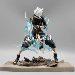 โมเดลฟิกเกอร์ PVC รูปการ์ตูนนารูโตะ Hatake Kakashi GK ขนาด 20 ซม. ของเล่นสะสม สําหรับเด็ก